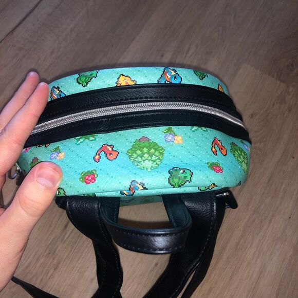 LOUNGEFLY POKEMON PIXEL STARTER MINI BACKPACK EEVEE PIKACHU BULBASAUR SQUIRTLE main image 7